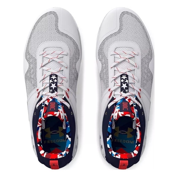 NEW Under Armour Women's Glyde USA Metal Fastpitch Softball Cleats size 7 - Picture 4 of 7